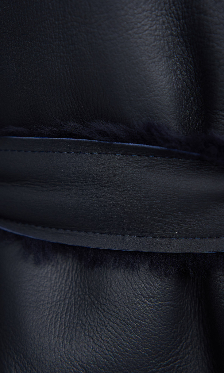 MARION FASHION: Двустороннее пальто из овчины