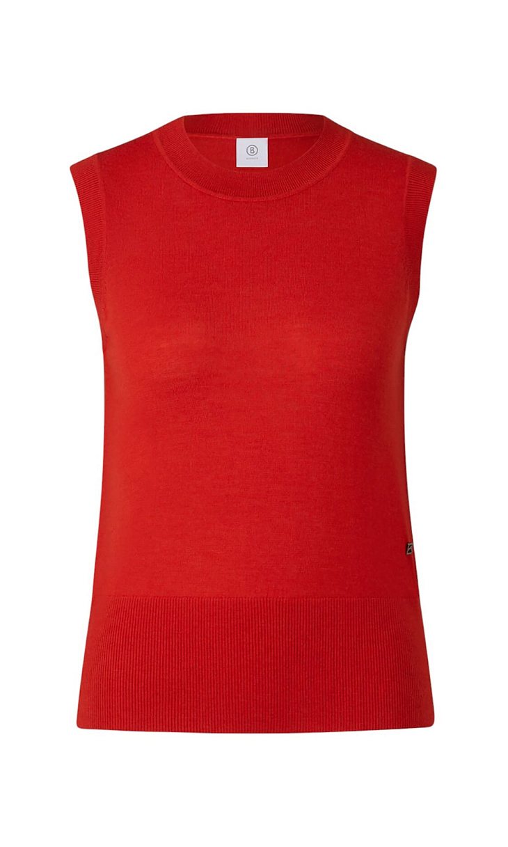 BOGNER: Топ из шерсти и шелка