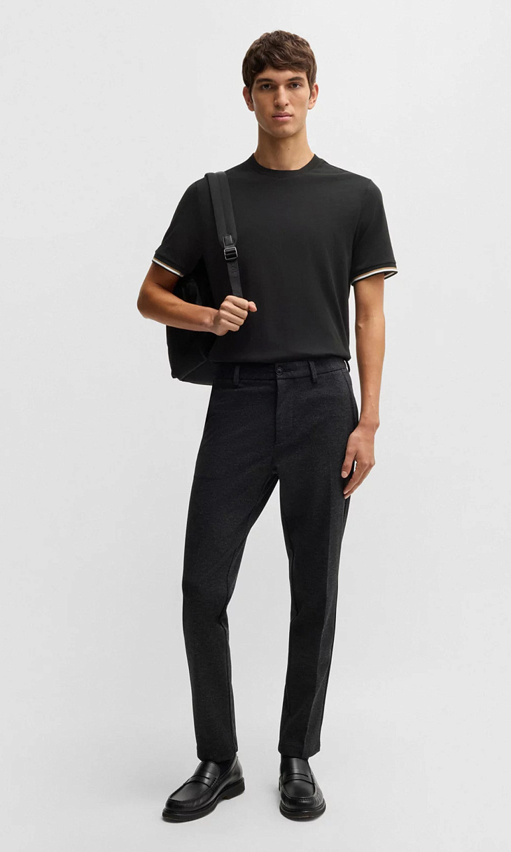 HUGO BOSS: Футболка из хлопка