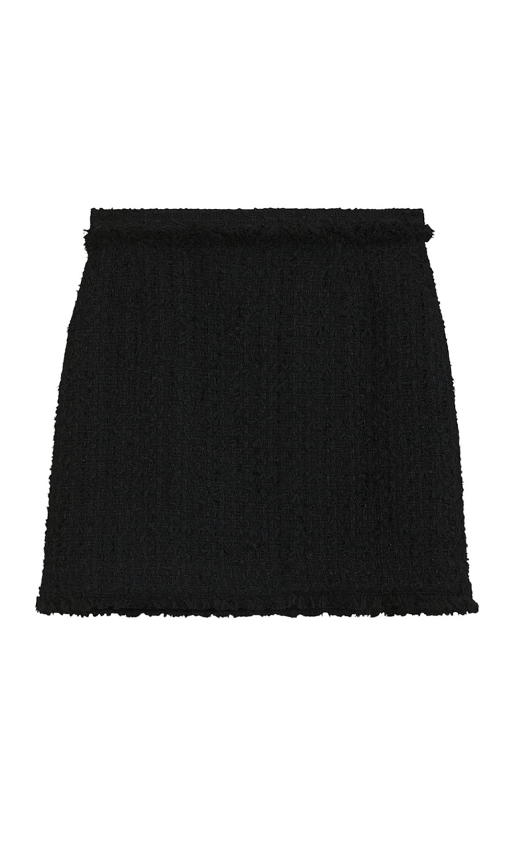 HUGO BOSS: Юбка мини из твида