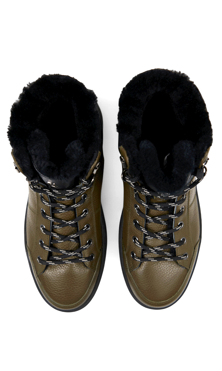BOGNER: Ботинки с мехом