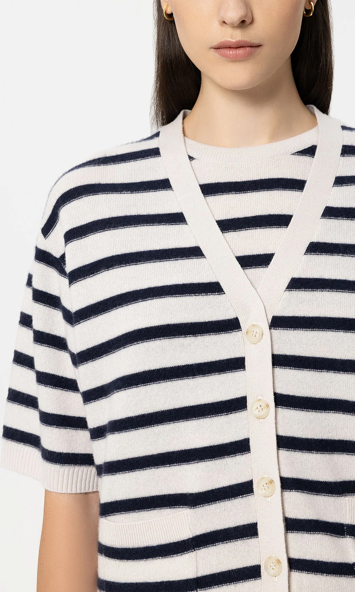 LUISA CERANO: Кардиган из шерсти и кашемира