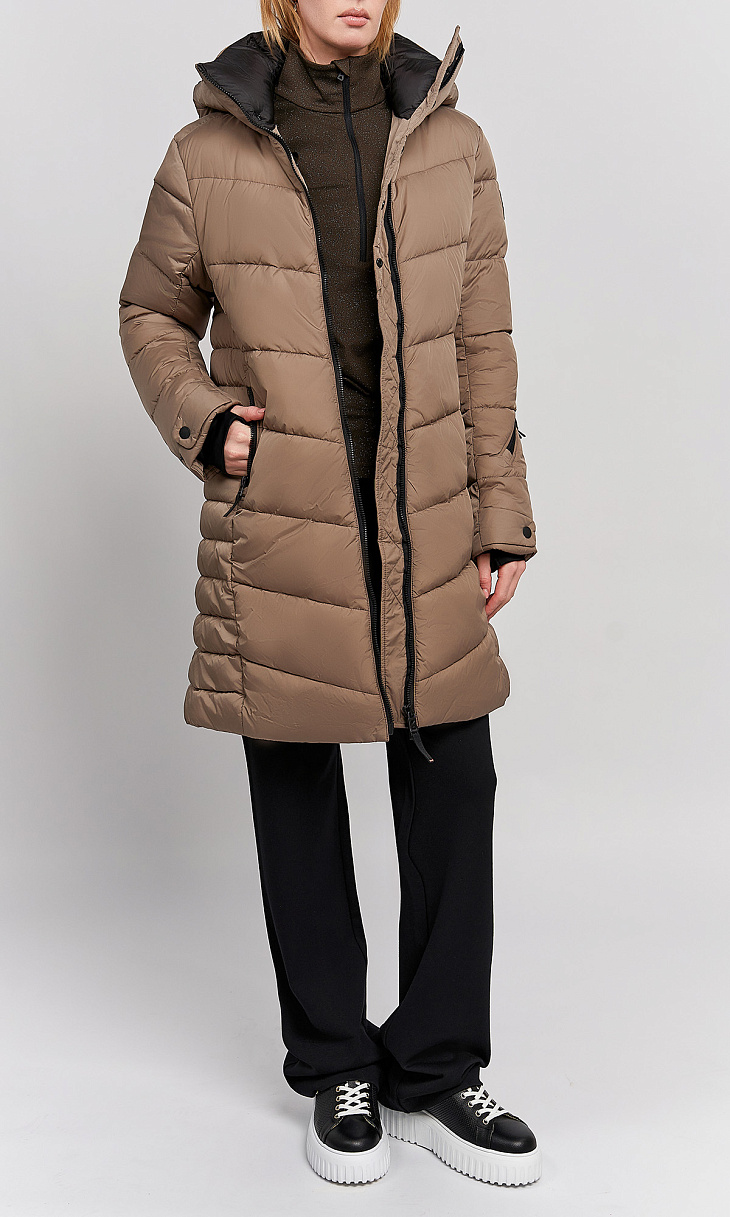 BOGNER: Пальто с капюшоном