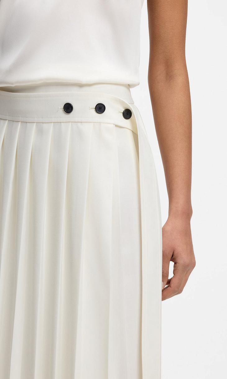 HUGO BOSS: Плиссированная юбка