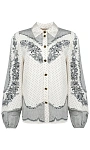 TWINSET: Блуза с жаккардовым рисунком