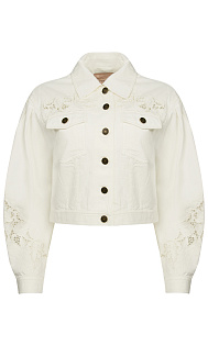 Куртка с кружевом