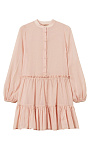 TWINSET: Муслиновое платье с оборками