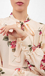 Twinset: Блуза с цветочным принтом