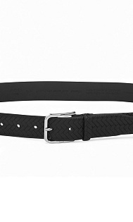 Ремень из плетеной кожи