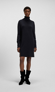 Платье-свитер из шерсти