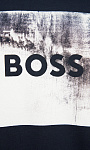 HUGO BOSS: Футболка с принтом
