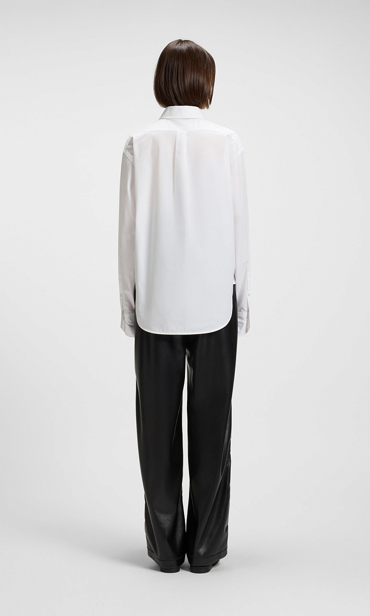 HUGO BOSS: Блуза из хлопка