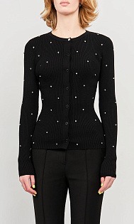 Кардиган со стразами