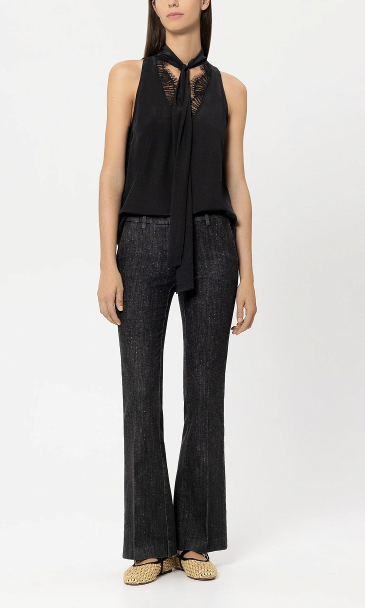 LUISA CERANO: Джинсы клеш