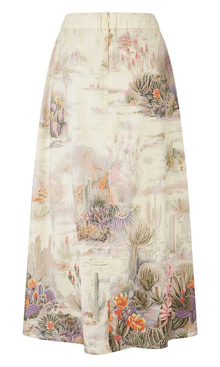 RIANI: Юбка с принтом
