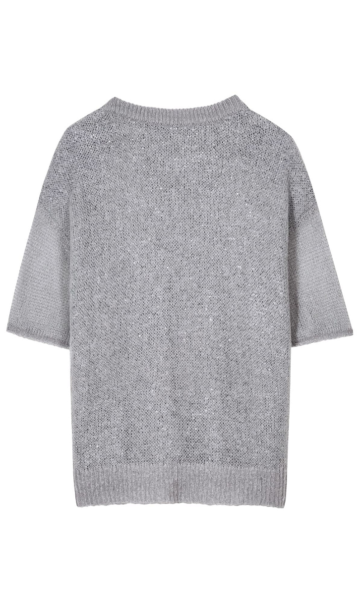 LUISA CERANO: Пуловер с пайетками