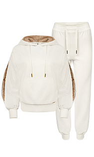 Спортивный костюм с кружевными вставками