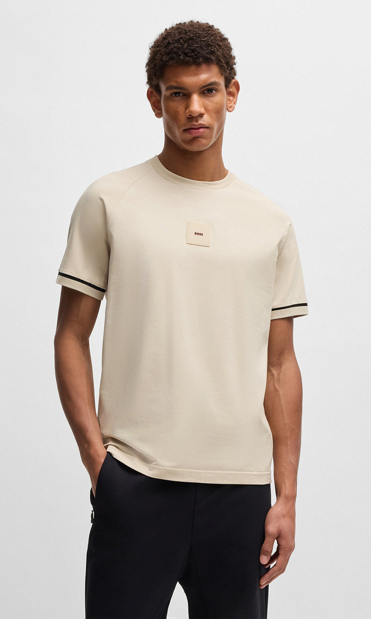 HUGO BOSS: Футболка с логотипом