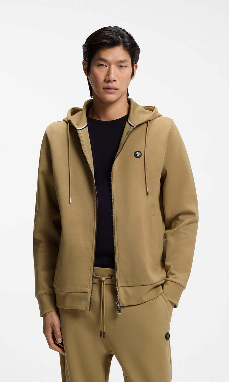 HUGO BOSS: Толстовка на молнии