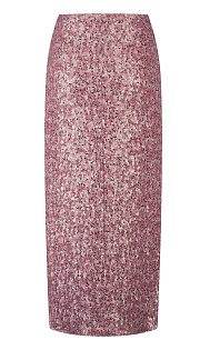 Юбка с пайетками