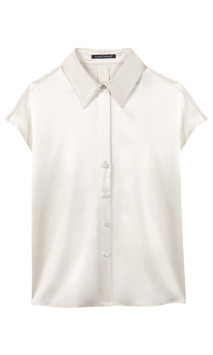 LUISA CERANO: Шелковая блуза