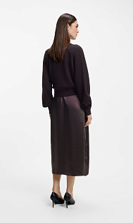 Платье со съемным свитером