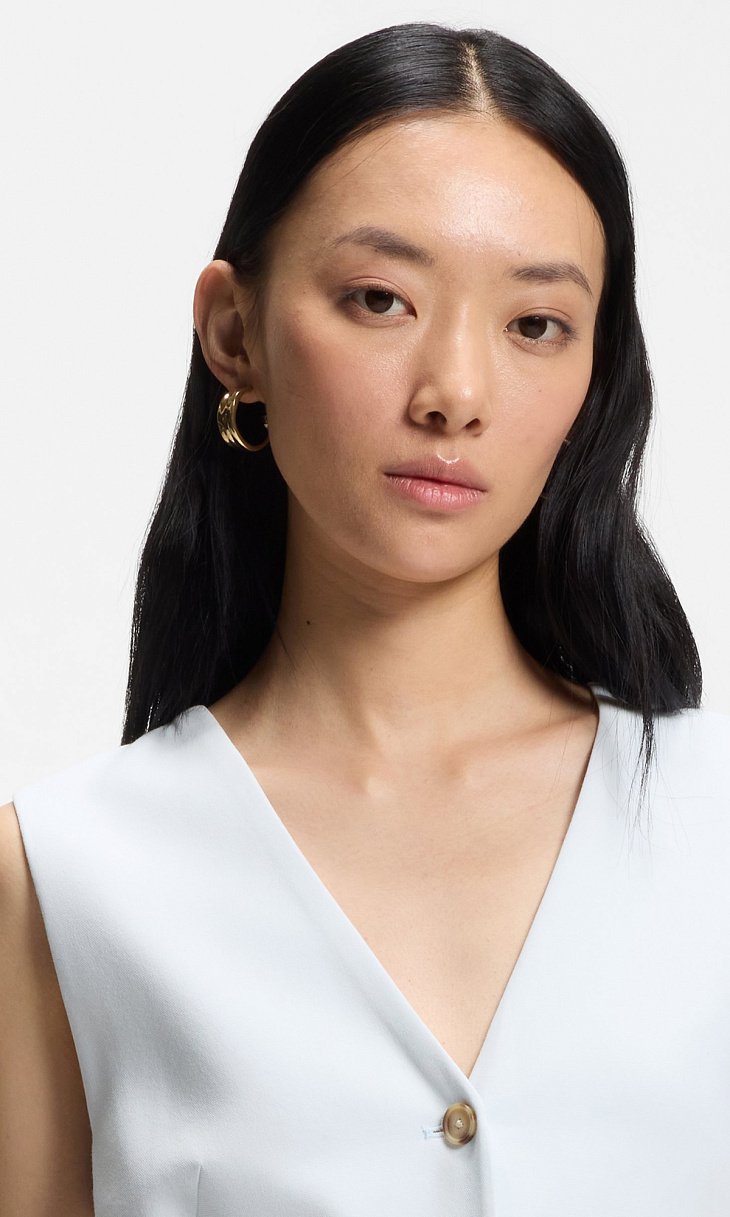 HUGO BOSS: Приталенный жилет