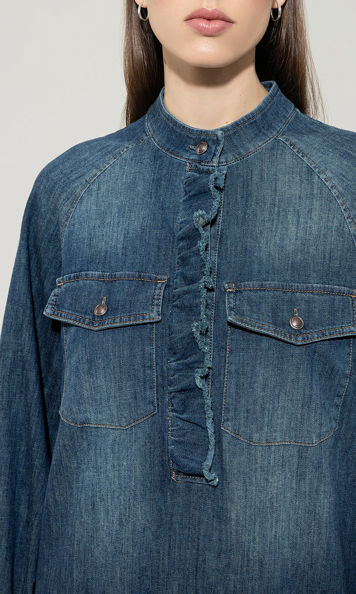 LUISA CERANO: Джинсовое платье