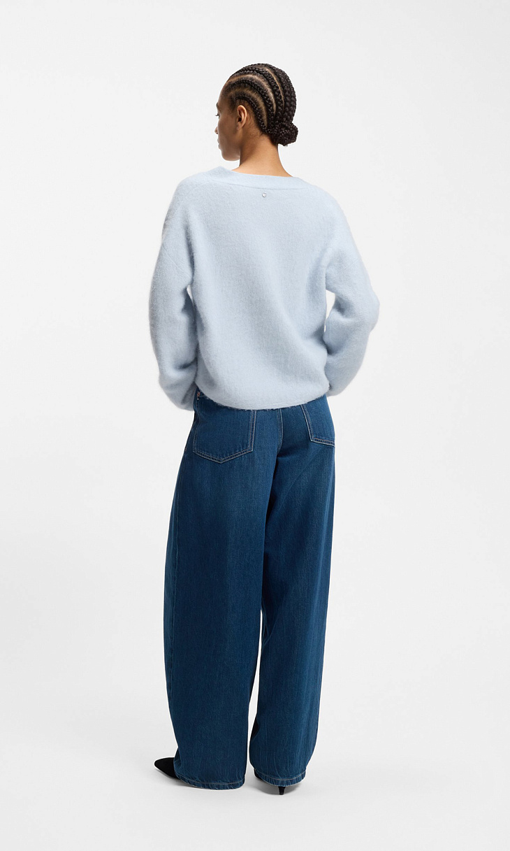 HUGO BOSS: Свитер с шерстью альпака