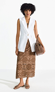 Юбка с вышивкой