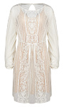 TWINSET: Платье с бисером и пайетками