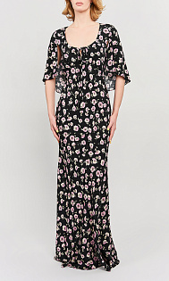 Платье с принтом