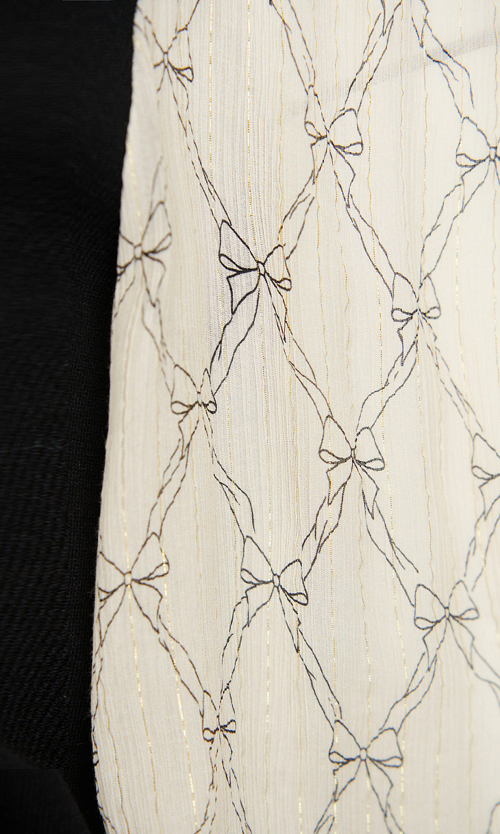 TWINSET: Комбинированный пуловер