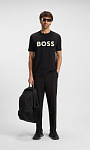 HUGO BOSS: Футболка с 3-D логотипом