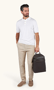 Брюки из льна