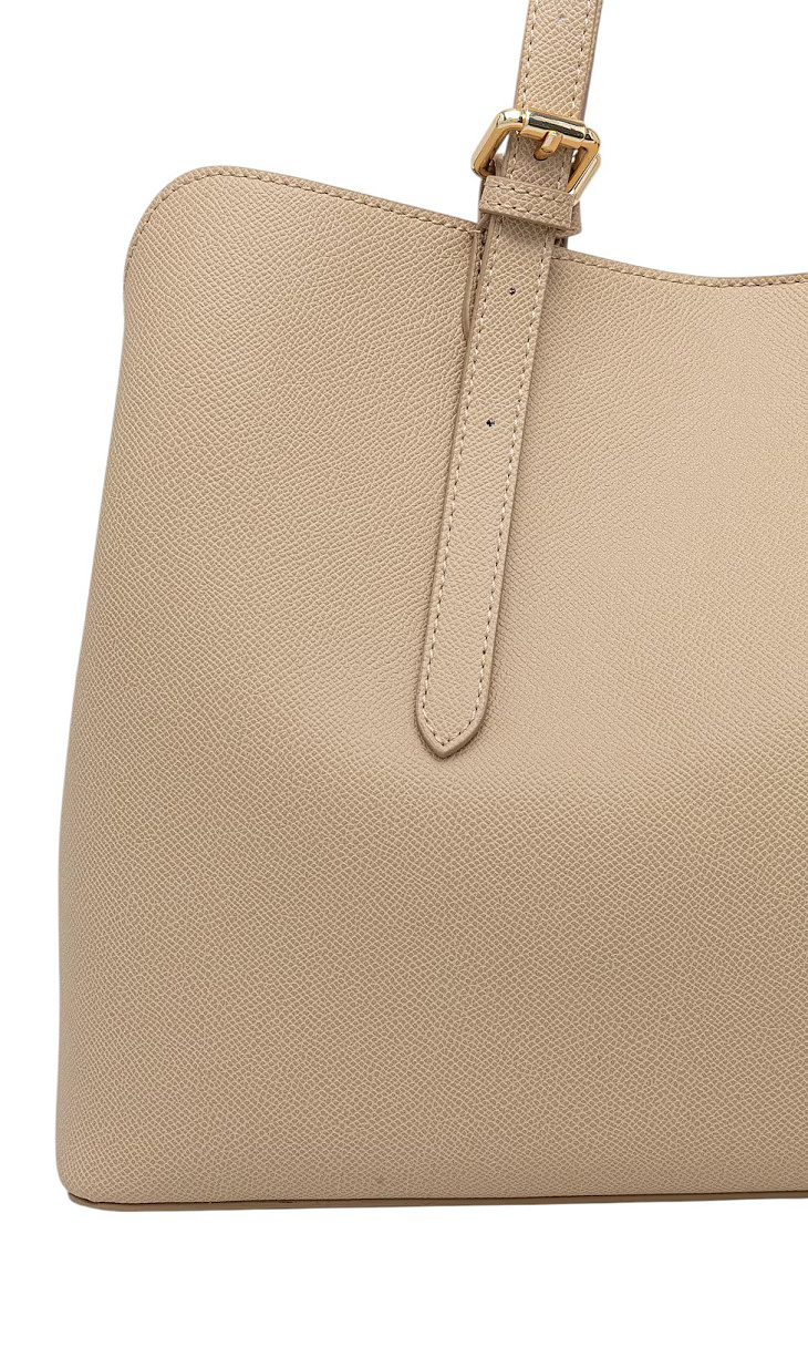 TWINSET: Сумка с пряжками и логотипом