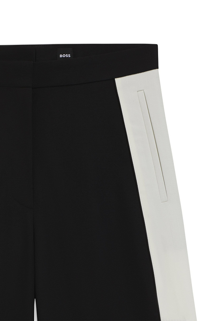 HUGO BOSS: Брюки в стиле колор-блок