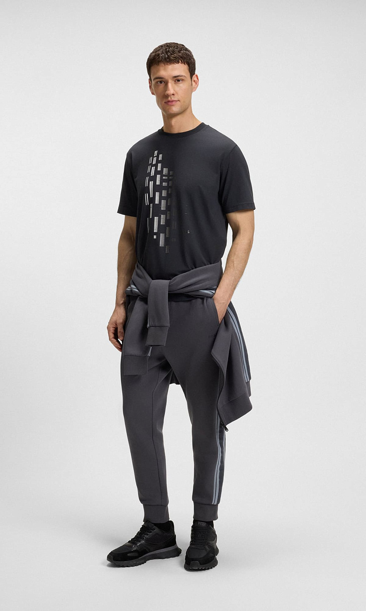 HUGO BOSS: Футболка с принтом