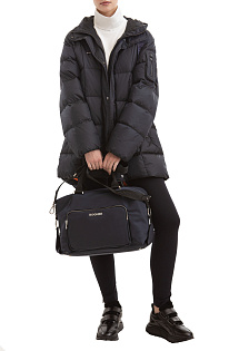 Пуховик с капюшоном