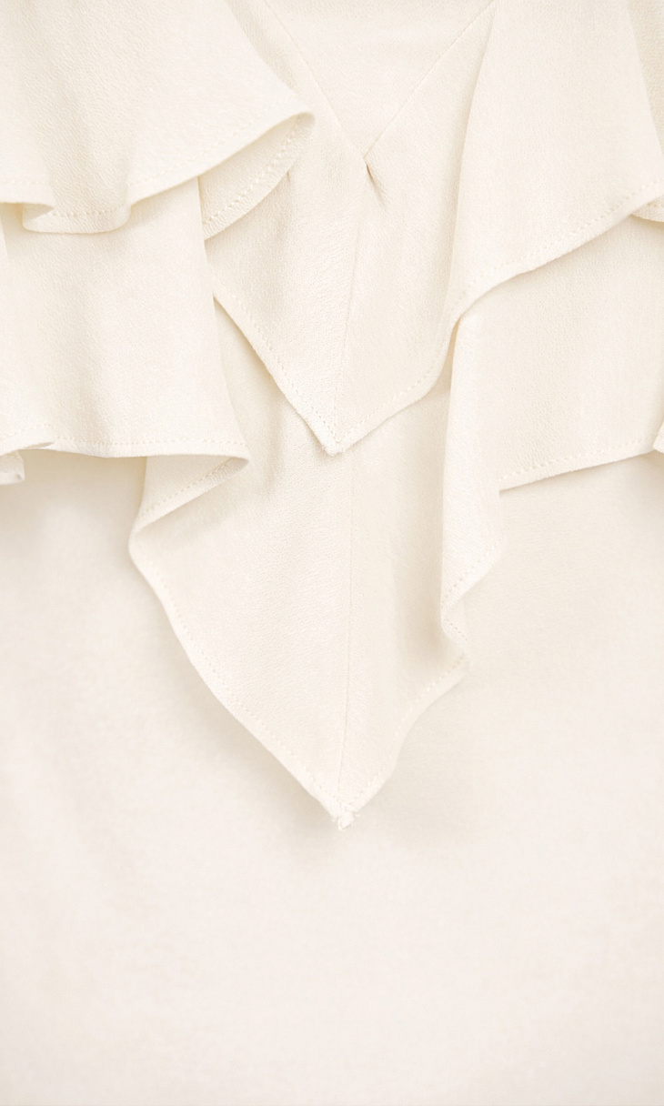 TWINSET: Платье с оборками