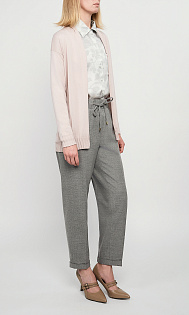 Кардиган из шерсти и шелка