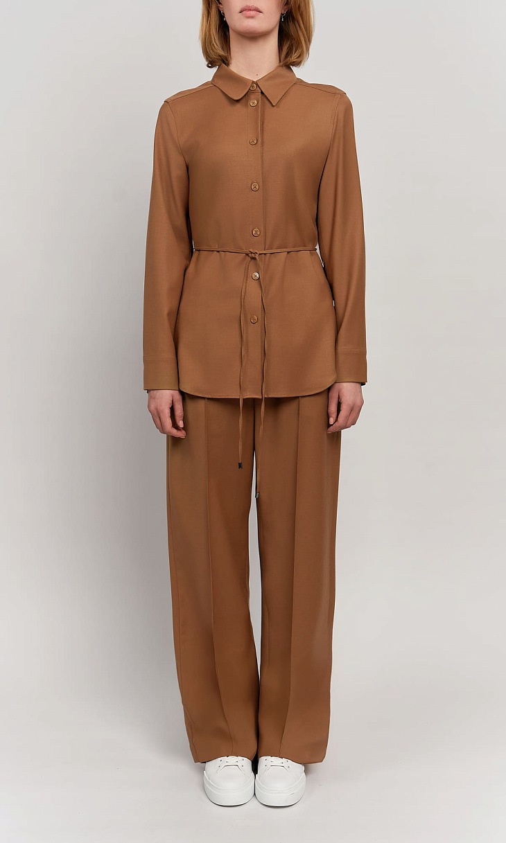 BOGNER: Рубашка из шерсти