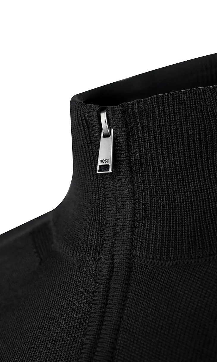HUGO BOSS: Пуловер из шерсти мериноса