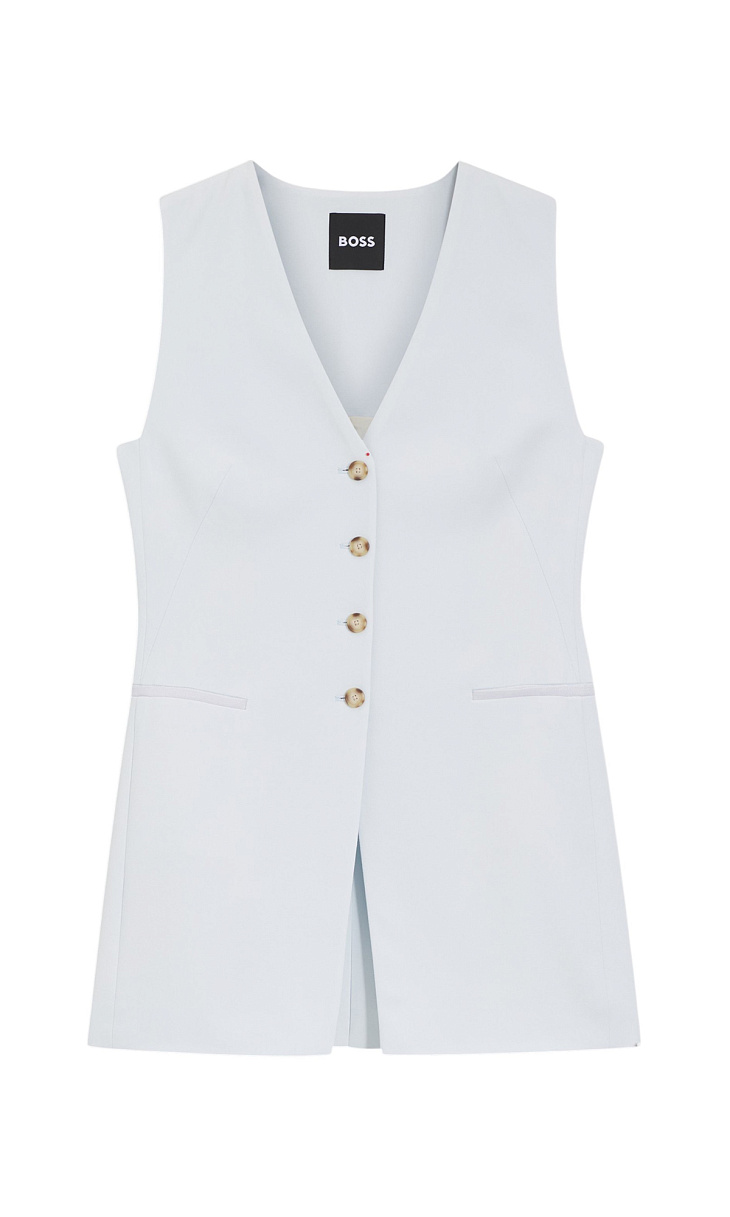 HUGO BOSS: Приталенный жилет
