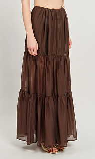 Юбка с воланами