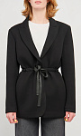 TWINSET: Пиджак с поясом