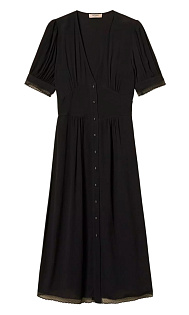 Платье из крепа