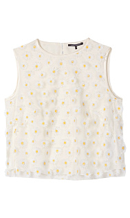 Топ с аппликацией