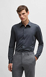 HUGO BOSS: Рубашка из эластана