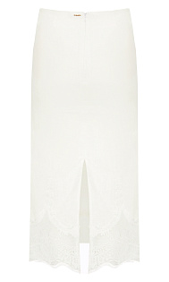 Юбка с кружевом